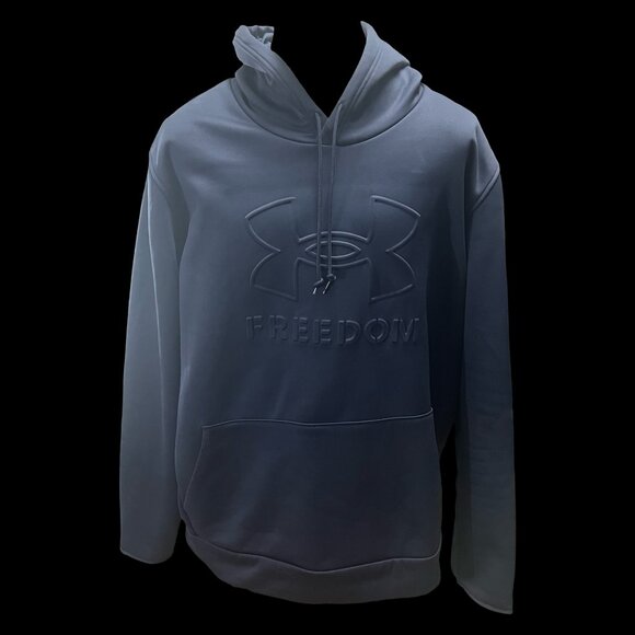 Under Armour Other - Navy Blue Men's UA Freedom Emboss Hoodie